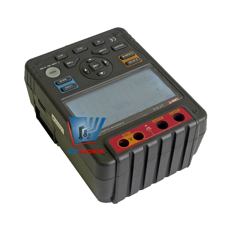UT512 Uni-t miernik rezystancji izolacji induktor do pomiarów elektrycznych napięcie probiercze 500V, 1000V, 1500V, 2500V, 1kV 1,5kV, 2,5kV UT-512 MIE0131