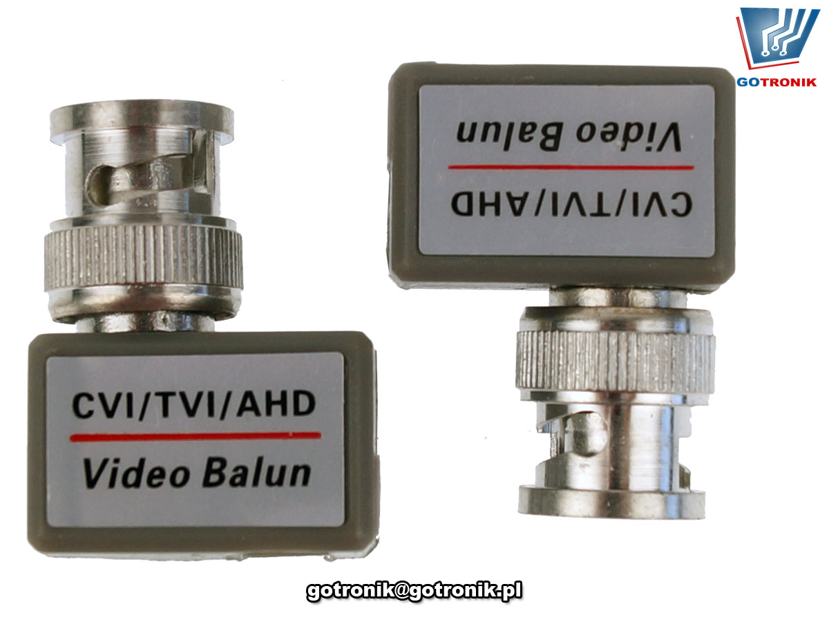 transformator video wtyk BNC video balun - przetwornik video Talvico LLT-202C
