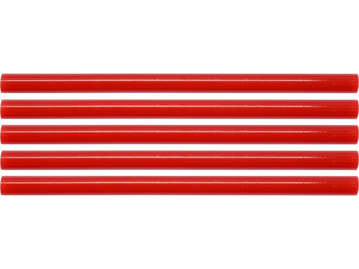 Klej termotoliwy uniwersalny 11,2x200mm 5szt czerwony